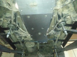 more 4x4 Защита кпп и редуктора на Toyota Land Cruiser Prado J120 2002-2009