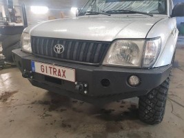 Передний силовой бампер на Toyota Land Cruiser Prado J90/95 1996-2002