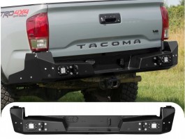 more 4x4 Задний стальной бампер HD с длинными боками на Toyota Tacoma 2005-2015