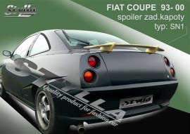 Спойлер задний на багажник для Fiat Coupe 1993-2000 на ножках Stylla