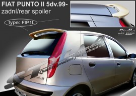 Спойлер задний на ляду для Fiat Punto Hatchback 1999+ 5 дверей Stylla