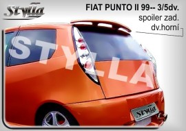 Спойлер задний на ляду для Fiat Punto 1999+ 3/5 дверей на ножках Stylla