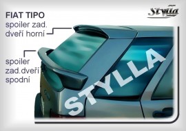 Спойлер задний на багажник для Fiat Tipo 1988-1995 нижний Stylla