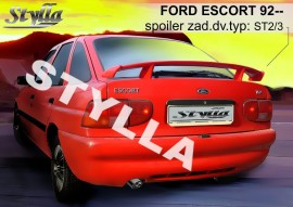 Спойлер задний на багажник для Ford Escort Hatchback 1992-2000 на ножках Stylla