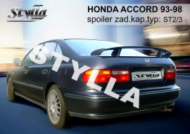 Спойлер задний на багажник для Honda Accord 5 sedan 1993-1998 на ножках Stylla