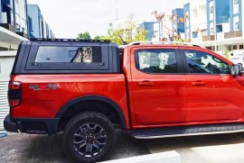 Кунг с окнами из алюминия на Dodge Ram 2019+ (1S-короткая база)