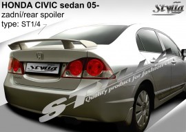 Спойлер задний на багажник для Honda Civic Mk8 Sedan 2005-2010 на ножках Stylla