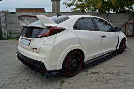 Накладка на багажник верхняя для Honda Civic 9 2015-2017 Type R FK2 Maxton Design