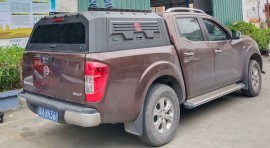 Кунг без окон из алюминия на Nissan Navara D23 2015+ Тайвань