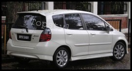 Спойлер на ляду для Honda Jazz 2001-2008