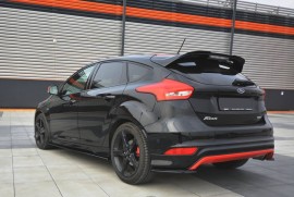 Накладка на спойлер для Ford Focus MK3 Hatchback 2015-2018 версия ST-LINE Maxton Design