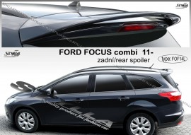 Спойлер задний на ляду для Ford Focus MK3 Combi 2011-2014