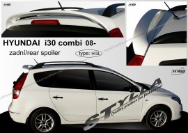 Спойлер задний на ляду для Hyundai i30 Combi 2008-2012 Stylla