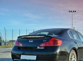 Спойлер кап задний на багажник для Infiniti G37 Sedan 2009-2010 Maxton Design