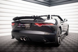 Накладка кап на спойлер багажника для Jaguar F-Type Mk1 2016-2020 Maxton Design