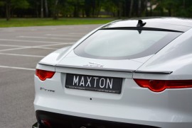 Спойлер кап на багажник для Jaguar F-Type 2013-2016 из 3 частей Maxton Design