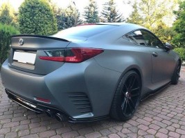 Спойлер задний на багажник для Lexus RC 2014-2018 Maxton Design