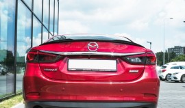 Спойлер кап задний на багажник для Mazda 6 GJ Sedan 2014-2017 Maxton Design