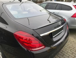 Спойлер задній на багажник Mercedes S W222 2013-2020 в стилі AMG AOM Tuning