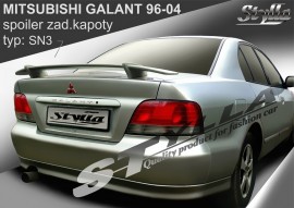 Спойлер задний на багажник для Mitsubishi Galant 1996-2004 на ножках низкий Stylla