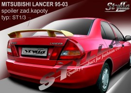 Спойлер задний на багажник для Mitsubishi Lancer Sedan 1995-2003 на ножках высокий Stylla