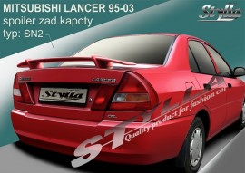 Спойлер задний на багажник для Mitsubishi Lancer Sedan 1995-2003 на ножках низкий Stylla