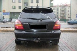 Спойлер задний на ляду для Nissan Almera N16 Hatchback 2001-2006 двойной Kindle