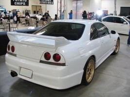 Спойлер задний на багажник для Nissan Skyline R33 1993-1999 версии GTS и GTR Maxton Design