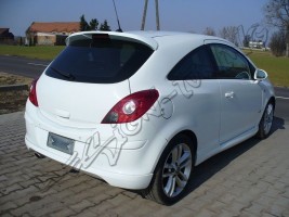 Спойлер задній на ляду для Opel Corsa D 2006-2013 стиль OPC AOM Tuning