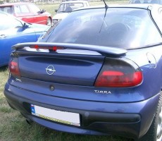 Спойлер задній на багажник для Opel Tigra 1994-2000 без стоп сигналу AOM Tuning