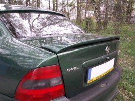 Спойлер задній на багажник для Opel Vectra B Sedan 1995-2002 версія 3 AOM Tuning