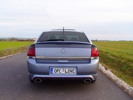 Спойлер задний на багажник для Opel Vectra C Hatchback/Sedan 2002-2009 стиль OPC AOM Tuning