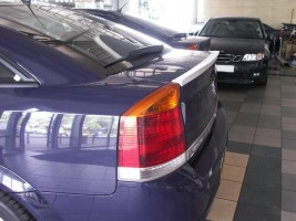 Спойлер задний на багажник для Opel Vectra C Hatchback/Sedan 2002-2009 узкий AOM Tuning