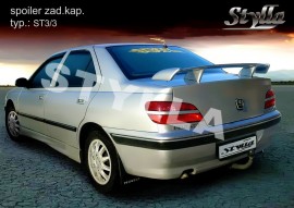 Спойлер задний на багажник для Peugeot 406 Sedan 1995-2004 на ножках вариант 2 Stylla