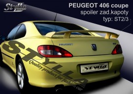 Спойлер задний на багажник для Peugeot 406 Coupe 1997-2005 Stylla