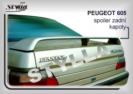 Спойлер задній на багажник для Peugeot 605 1989-1999 Stylla