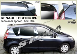 Спойлер задний на ляду для Renault Scenic 3 2009-2016 Stylla