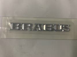 Надпись Brabus Эмблемы хром на Mercedes B W245 2005-2011