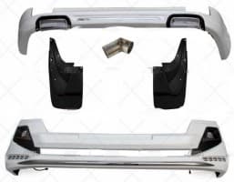 Cixtai Накладки на передний и задний бампер Modelista для TOYOTA LAND CRUISER PRADO 150 2013-2018