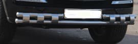 Дуга одинарная защита переднего бампера ус на SSANG YONG KORANDO C (NEW ACTYON) 2010+ (F3-14) ST-Line