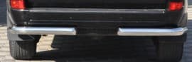 Задняя защита бампера Углы на LEXUS GX 470 2003-2010 (B1-09) ST-Line