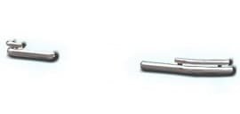Задняя защита бампера Углы двойные на LEXUS GX 460 2013+ (B1-12)