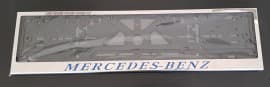 Рамка номерного знака c надписью Рамка под номер с логотипом на Mercedes-benz ACTROS 1996-2003 GIB