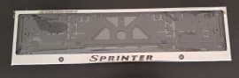 Рамка номерного знака c надписью Sprinter Рамка под номер с логотипом Спринтер на Mercedes-benz SPRINTER W901-905 1995-2006
