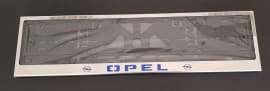 Рамка номерного знака c надписью Opel Рамка под номер с логотипом Опель на Opel CORSA C 2000-2006 GIB