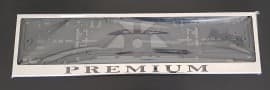 GIB Рамка номерного знака c надписью Premium Рамка под номер с логотипом Премиум на Renault PREMIUM 1996-2006