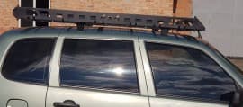Багажник экспедиционный модельный на крышу авто Chevrolet NIVA 2002+ GIB