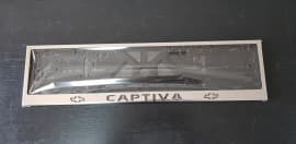 Рамка номерного знака c надписью CAPTIVA Рамка под номер с логотипом на Chevrolet CAPTIVA 2006-2011 GIB