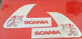 Окантовка дверных ручек декоративные хром накладки на ручки для Scania Touring GIB