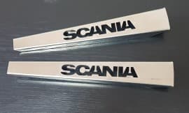 Комплект декоративных накладок на дворники хром дворников для Scania Interlink